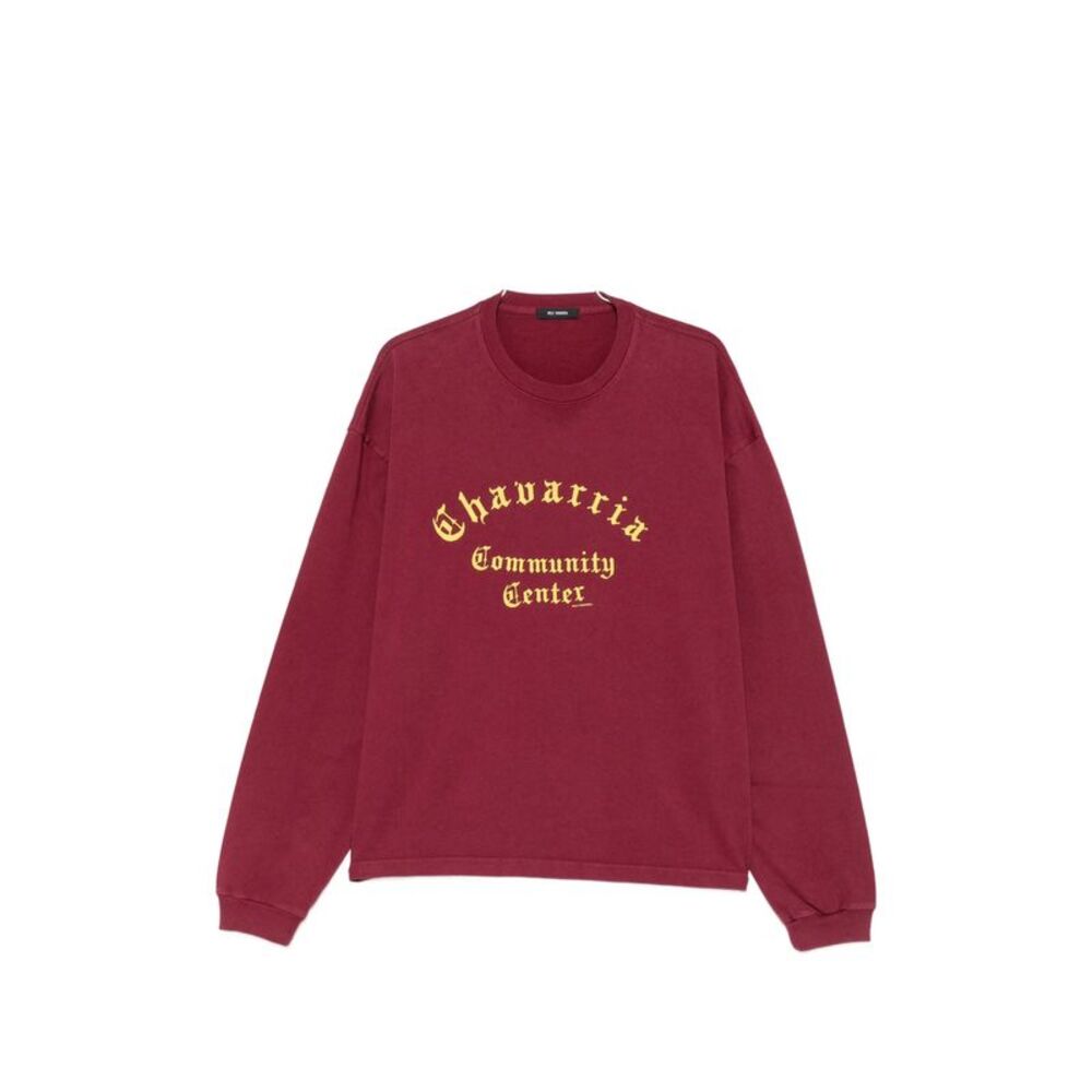 Willy Chavarria Red T-Shirts & Vests - T-Shirts Men